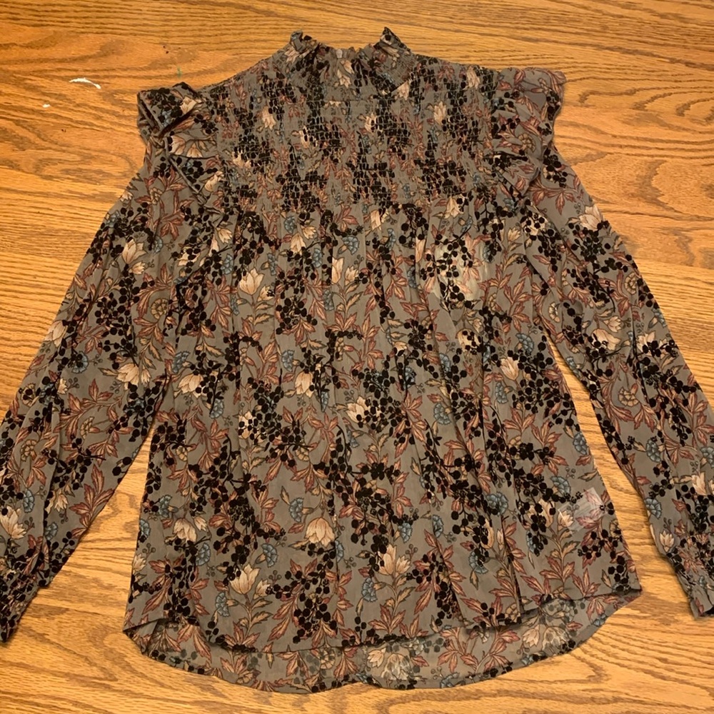 Knox Rose Taupe Blouse